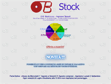 Tablet Screenshot of obstock.it